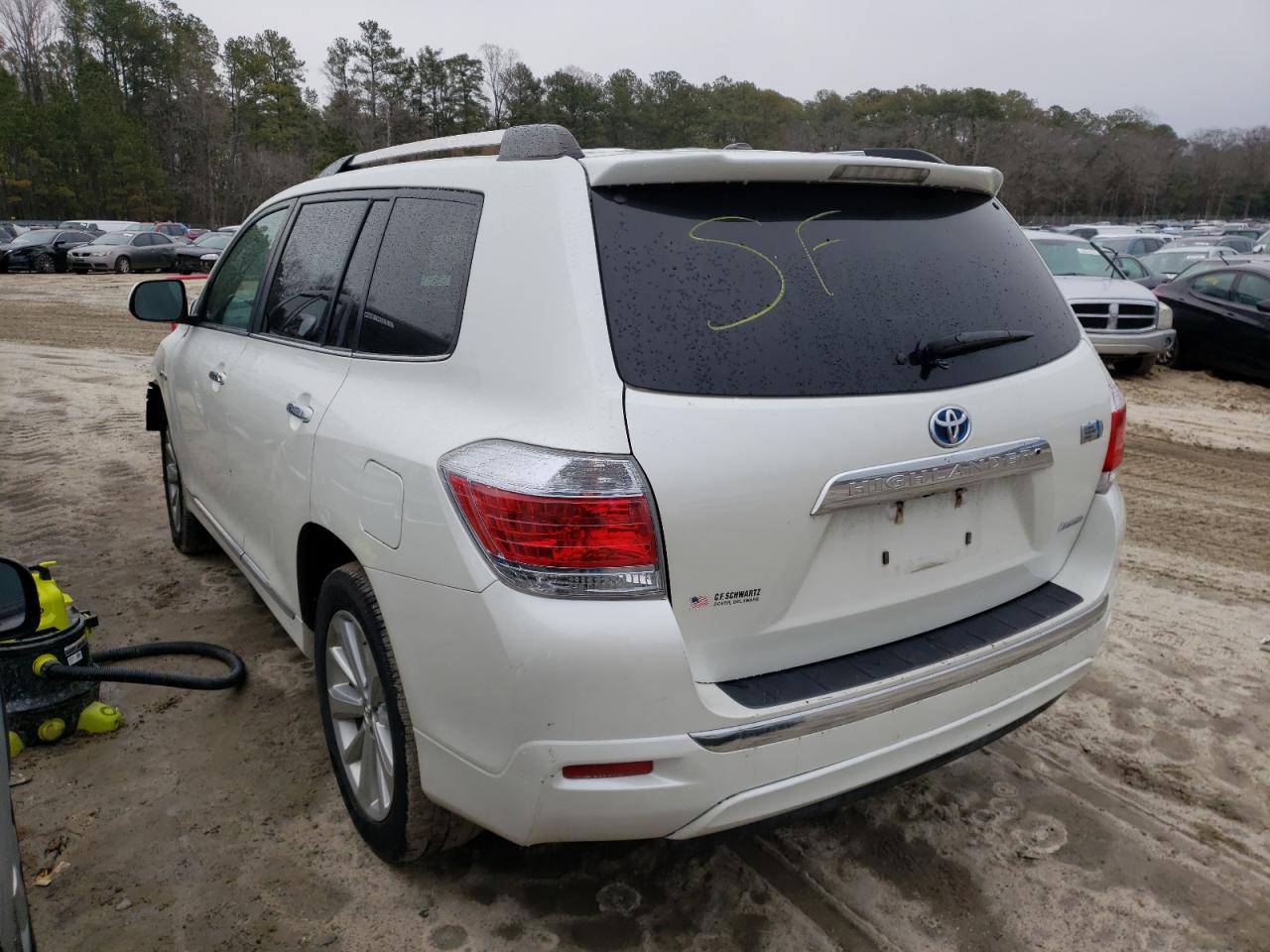 Photo 3 from auction – 2012 TOYOTA HIGHLANDER with VIN JTEDC3EH9C2006215