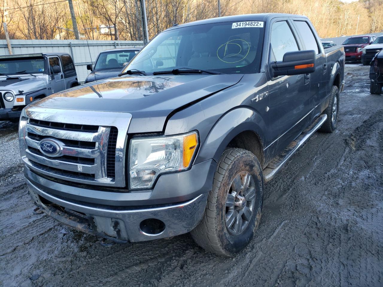 Photo 2 from auction – 2010 FORD F150 SUPER with VIN 1FTEW1E85AFD02200