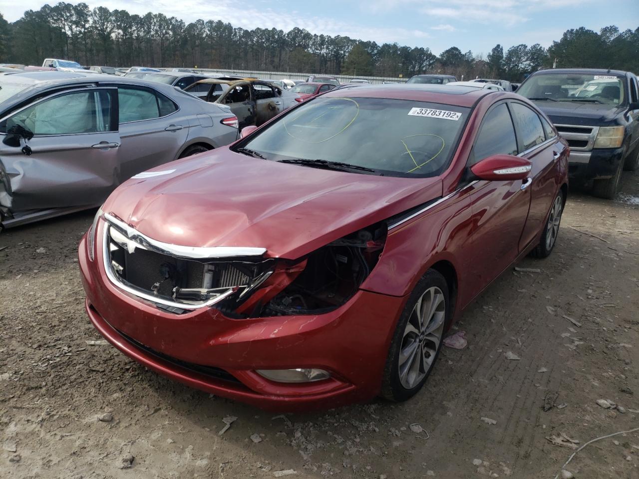 Photo 2 from auction – 2013 HYUNDAI SONATA SE with VIN 5NPEC4ABXDH644666
