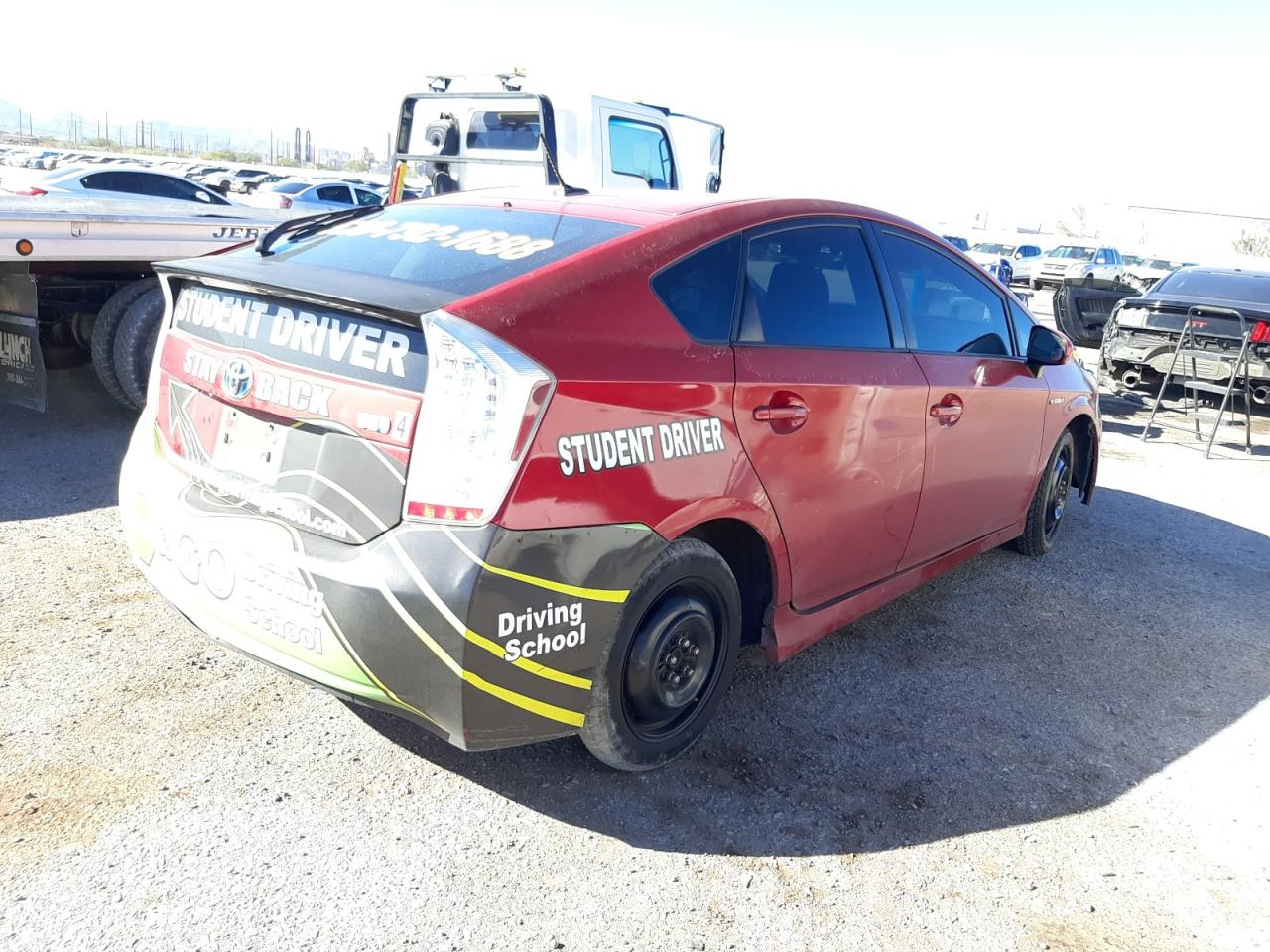 Photo 4 from auction – 2010 TOYOTA PRIUS with VIN JTDKN3DUXA0160140