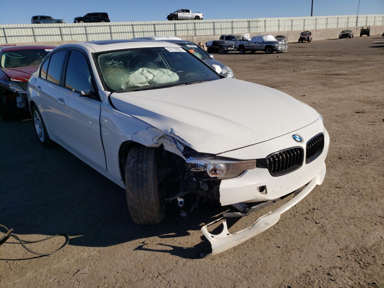 BMW 320 I XDRI 2015 with VIN WBA3C3C56FK203045 - Photo from auction