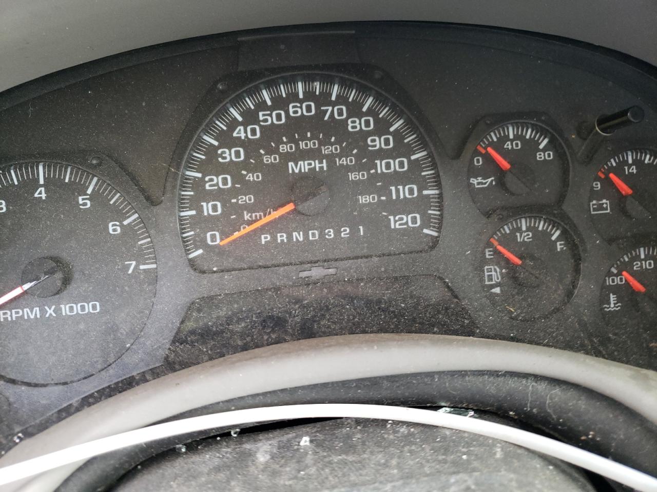 Photo 8 from auction – 2008 CHEVROLET TRAILBLAZE with VIN 1GNDT13S982128465