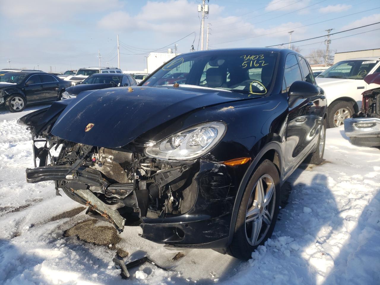 Photo 2 from auction – 2014 PORSCHE CAYENNE S with VIN WP1AB2A23ELA59428