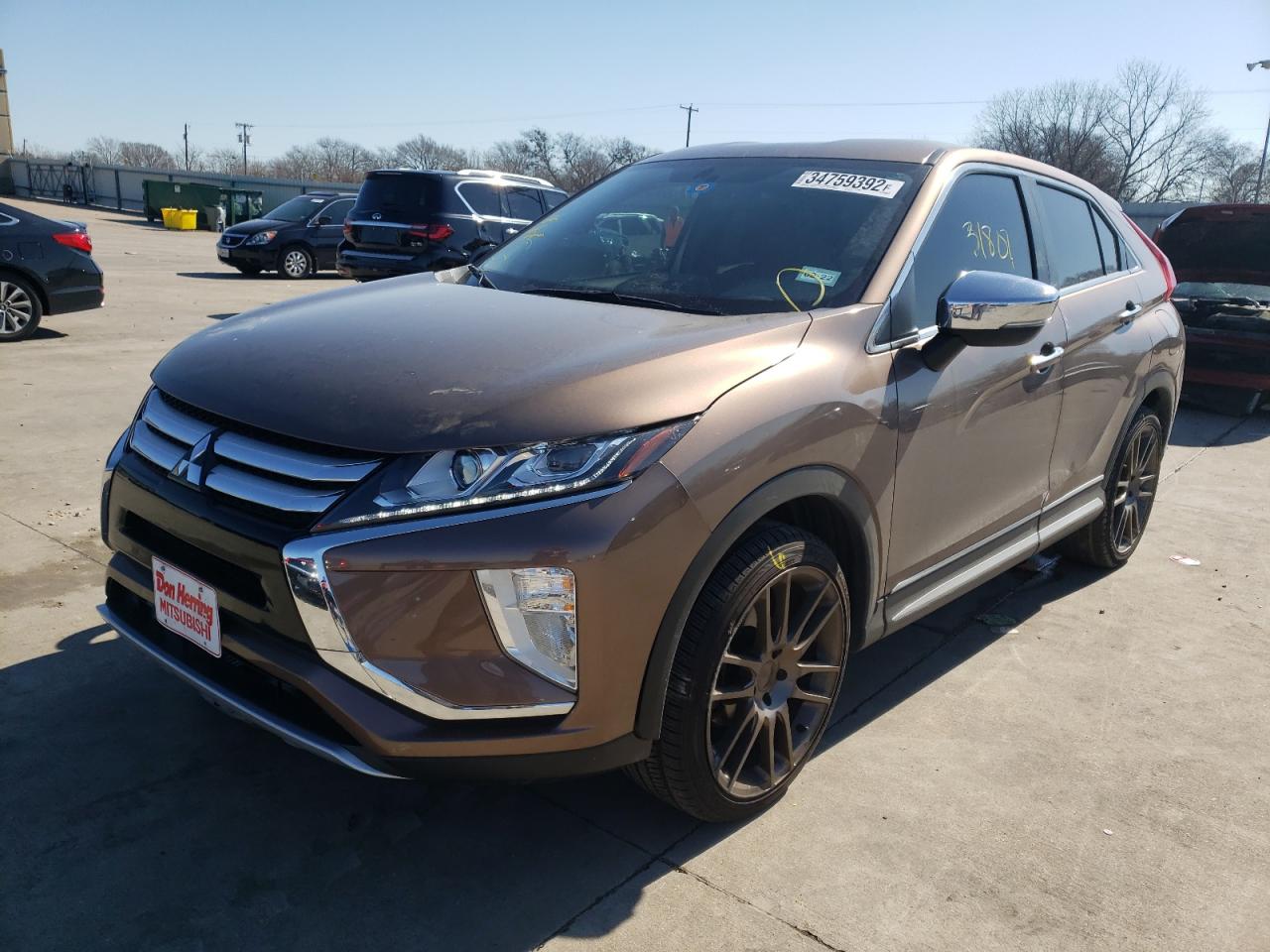 Photo 2 from auction – 2018 MITSUBISHI ECLIPSE CR with VIN JA4AT5AA5JZ067572