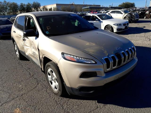 JEEP CHEROKEE S 2014 with VIN 1C4PJLAB1EW201021 - Photo from auction