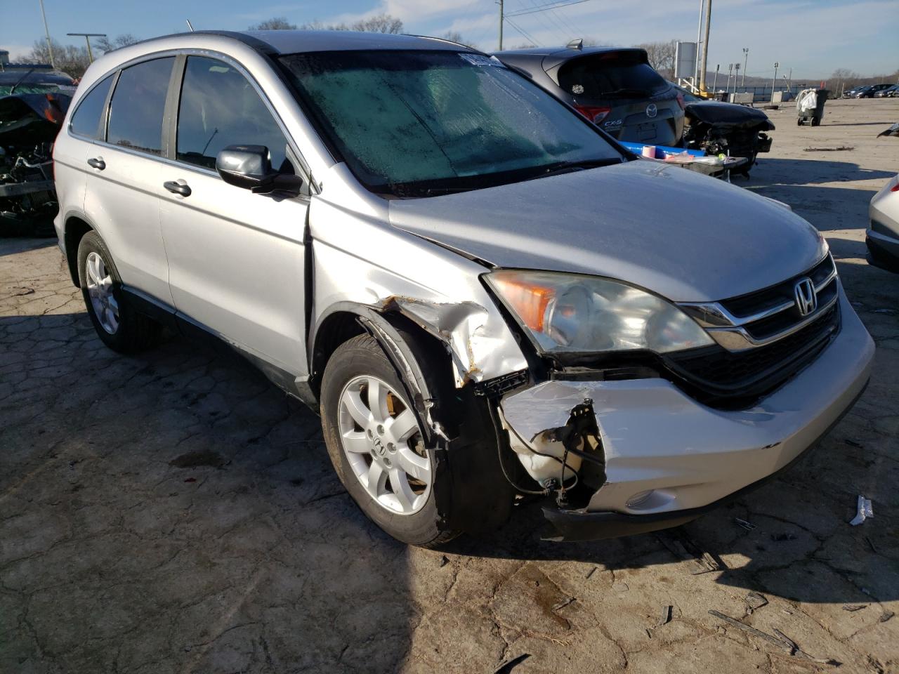 HONDA CR-V SE 2011 with VIN 5J6RE3H41BL034123 - Photo from auction