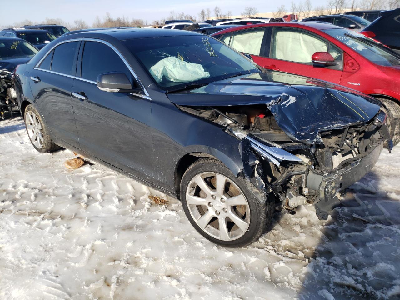 CADILLAC ATS LUXURY 2016 with VIN 1G6AH5RX2G0115366 - Photo from auction