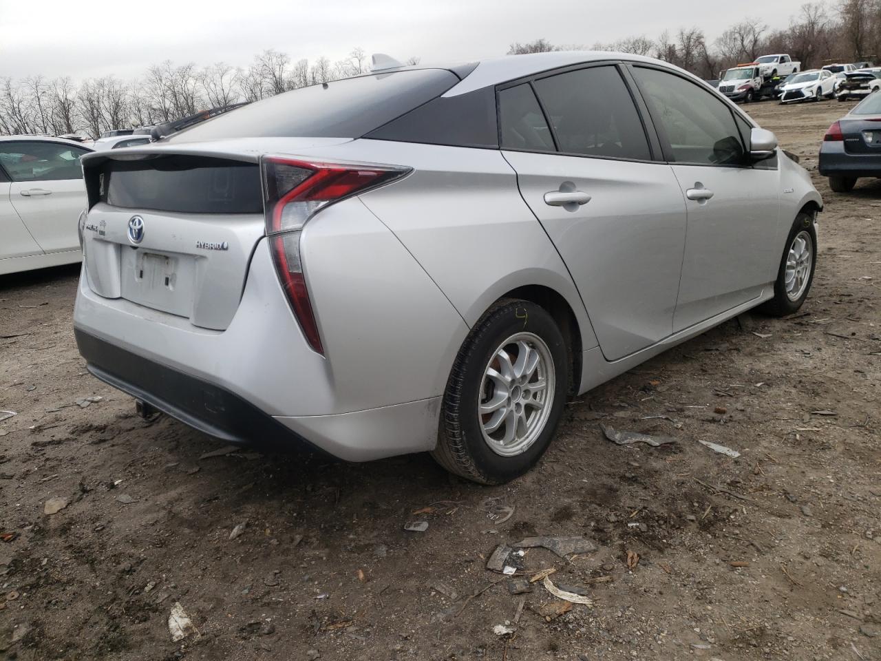 Photo 4 from auction – 2017 TOYOTA PRIUS with VIN JTDKBRFU7H3031340