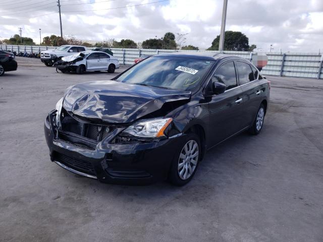 Photo 2 from auction – 2015 NISSAN SENTRA S with VIN 3N1AB7AP6FL694601