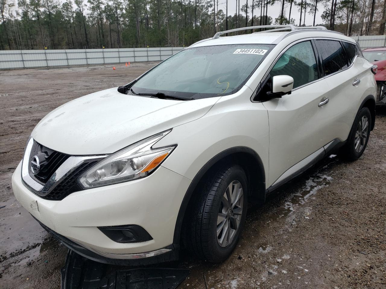 Photo 2 from auction – 2016 NISSAN MURANO S with VIN 5N1AZ2MG3GN140856