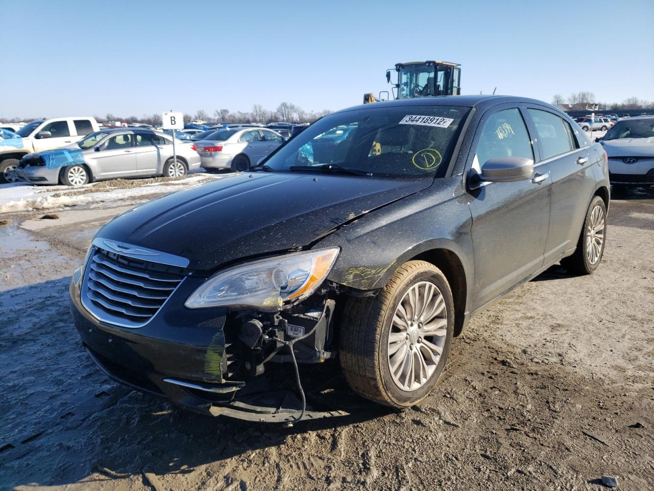 Photo 2 from auction – 2011 CHRYSLER 200 LIMITE with VIN 1C3BC2FG0BN597032