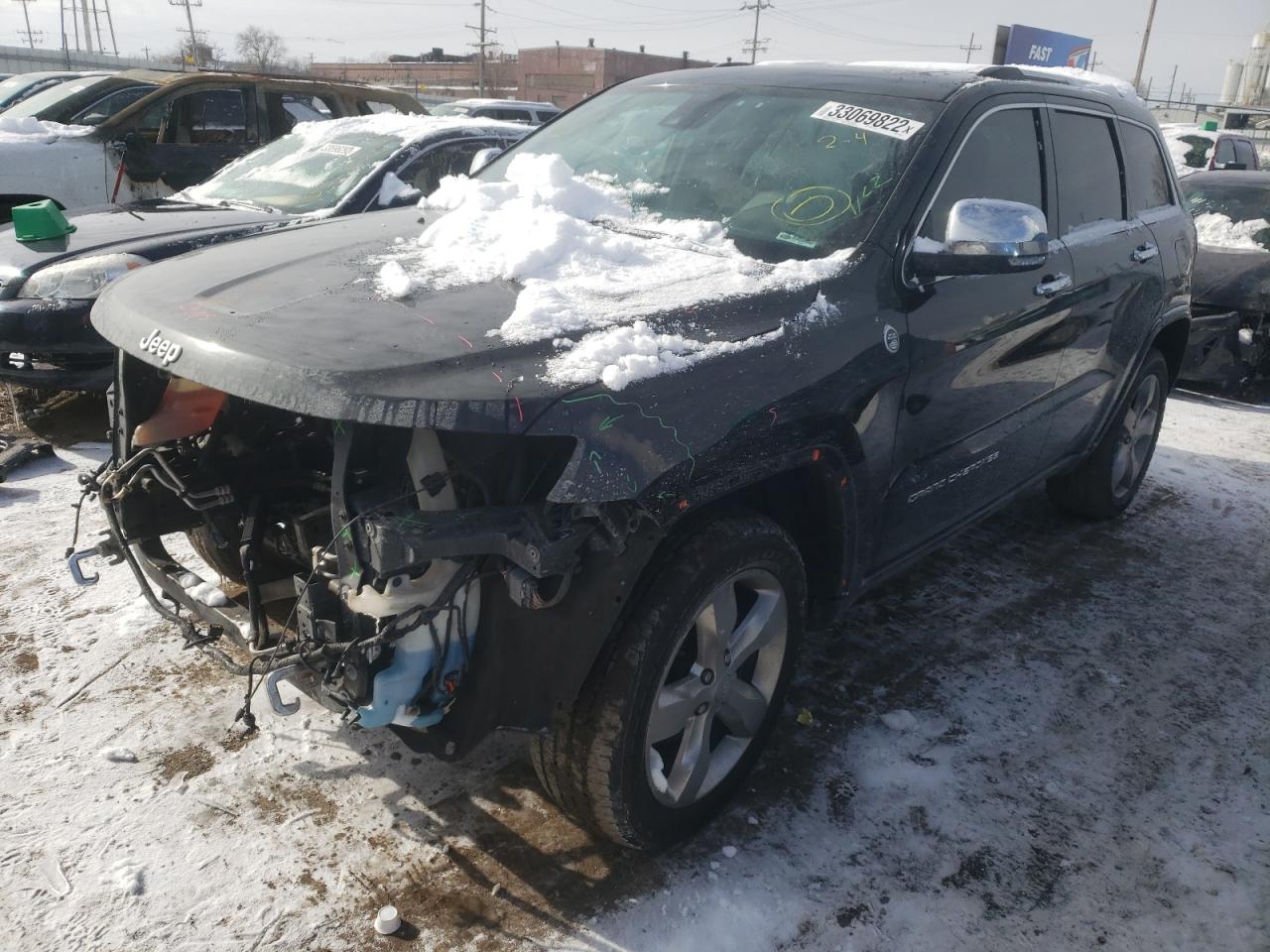Photo 2 from auction – 2014 JEEP GRAND CHER with VIN 1C4RJFCG4EC200224