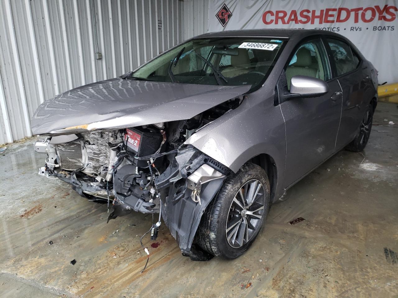 Photo 2 from auction – 2016 TOYOTA COROLLA L with VIN 2T1BURHE4GC665274