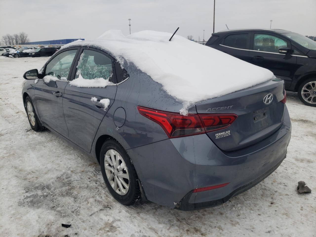 Photo 3 from auction – 2020 HYUNDAI ACCENT SE with VIN 3KPC24A6XLE096992