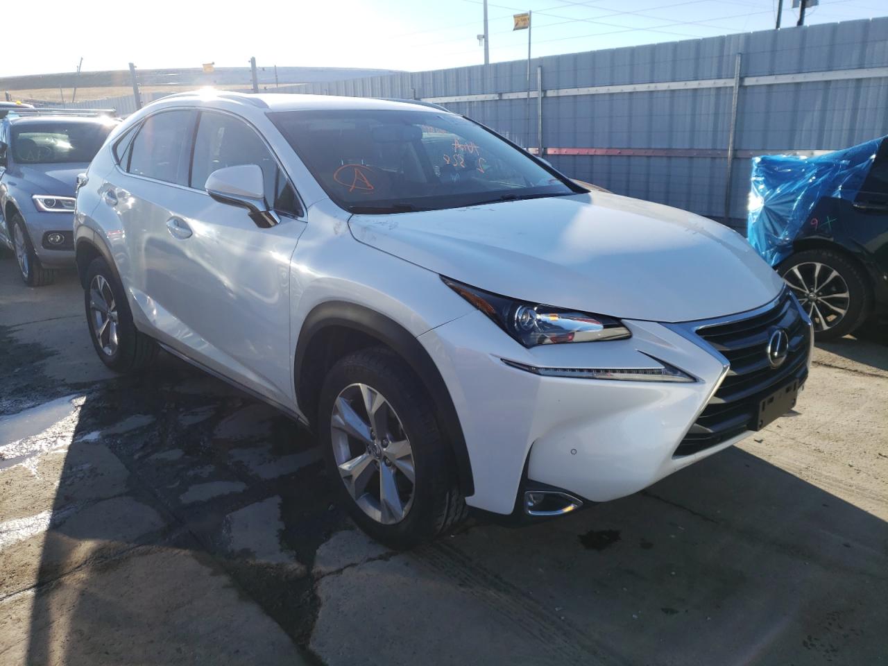 LEXUS NX 200T BA 2017 with VIN JTJBARBZ2H2142952 - Photo from auction
