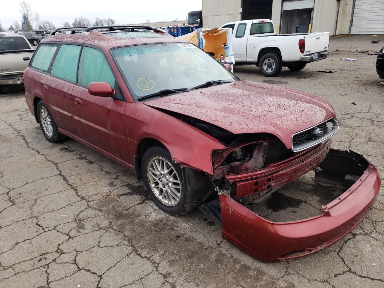 SUBARU LEGACY L 2003 with VIN 4S3BH635137306437 - Photo from auction