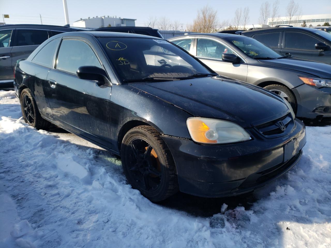 Photo 1 from auction – 2002 HONDA CIVIC LX with VIN 1HGEM22552L814680