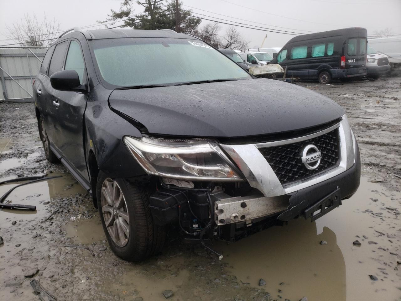 NISSAN PATHFINDER 2015 with VIN 5N1AR2MM4FC710329 - Photo from auction