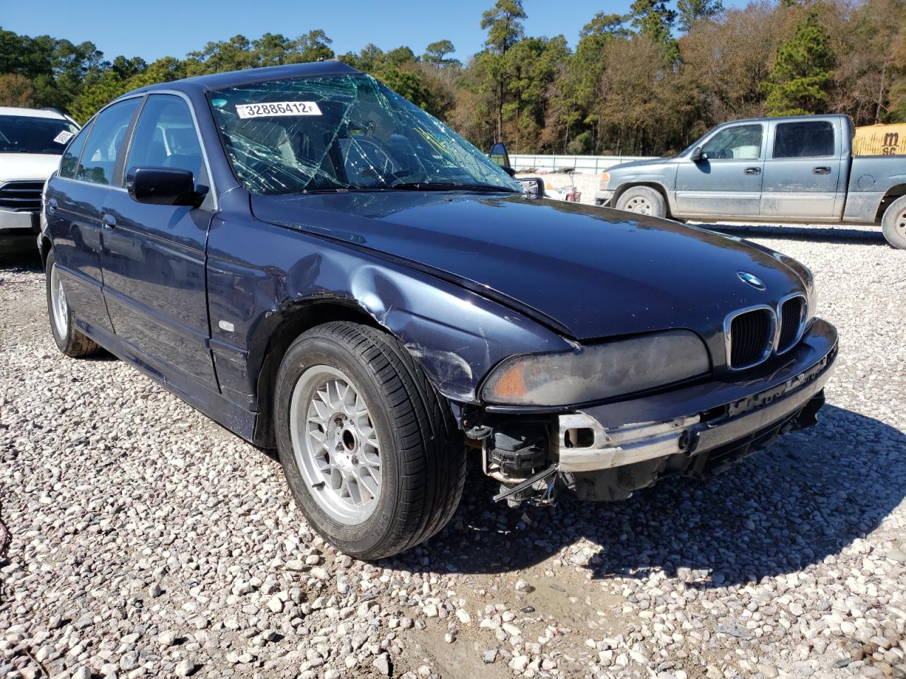 BMW 525 I AUTO 2002 with VIN WBADT43482GY97476 - Photo from auction