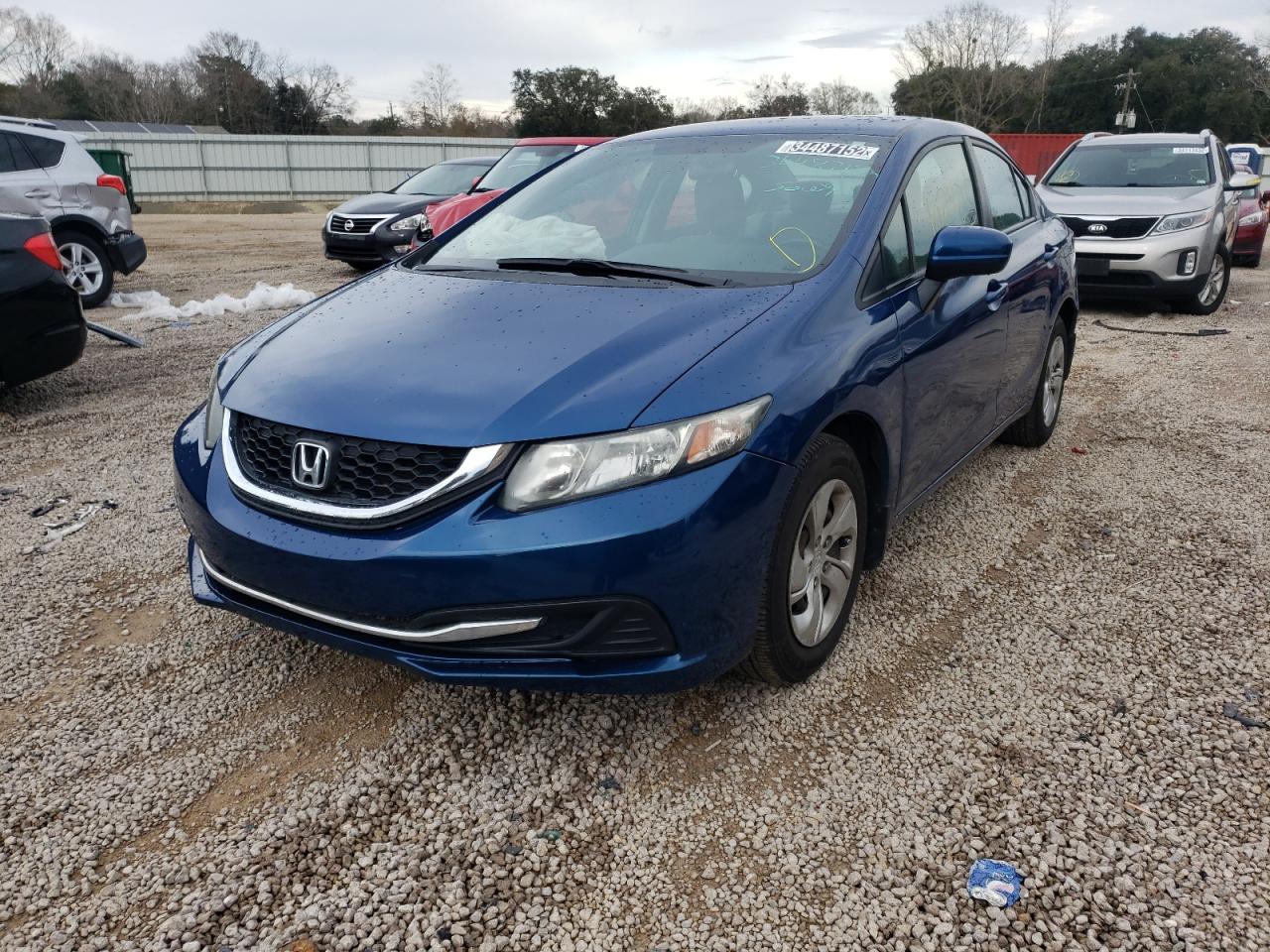 Zdjęcie 2 z aukcji – 2014 HONDA CIVIC LX z VIN 19XFB2F50EE069918