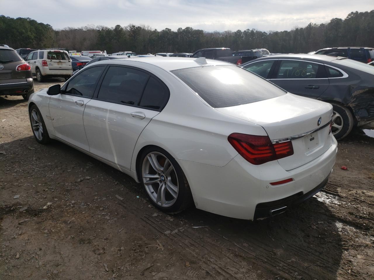 Photo 3 from auction – 2014 BMW 750 LI with VIN WBAYE8C5XED135168