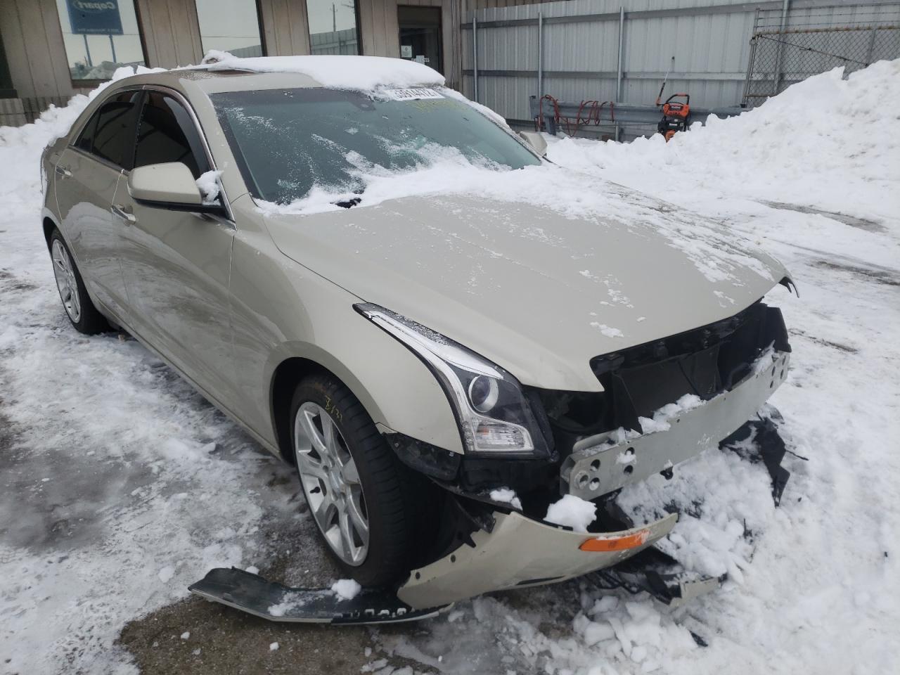CADILLAC ATS 2016 with VIN 1G6AA5RA7G0110986 - Photo from auction