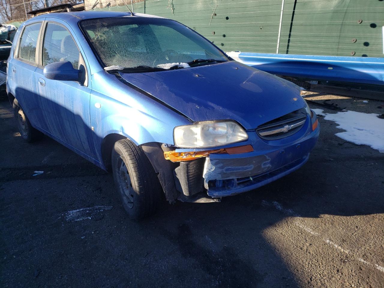 Photo 9 from auction – 2007 CHEVROLET AVEO BASE with VIN KL1TD66617B713141