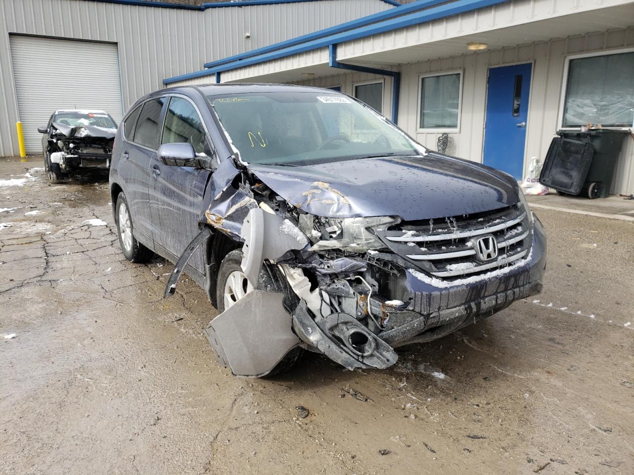 HONDA CR-V EX 2012 with VIN JHLRM4H50CC028356 - Photo from auction