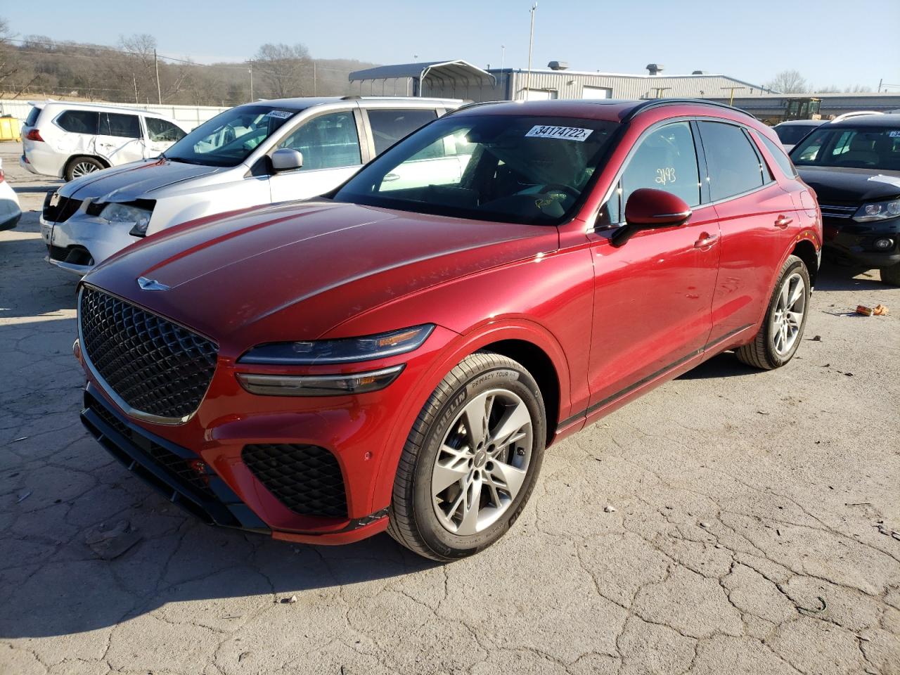 Photo 2 from auction – 2022 GENESIS GV70 BASE with VIN KMUMCDTC5NU041842