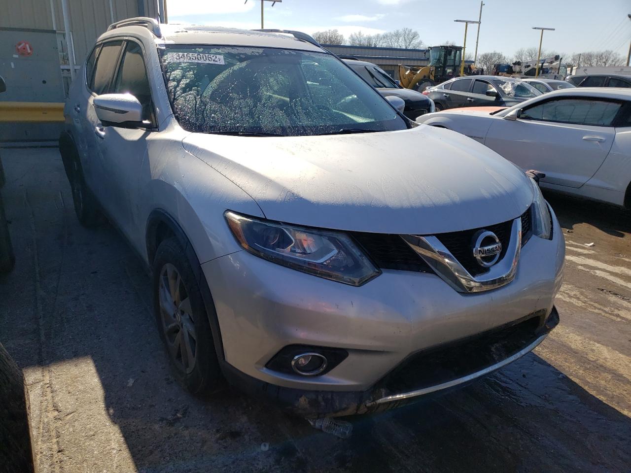 NISSAN ROGUE S 2016 with VIN 5N1AT2MT8GC762511 - Photo from auction