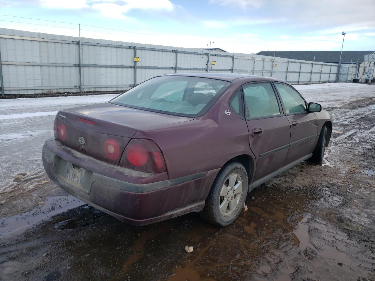 Photo 4 from auction – 2003 CHEVROLET IMPALA with VIN 2G1WF52E339158642
