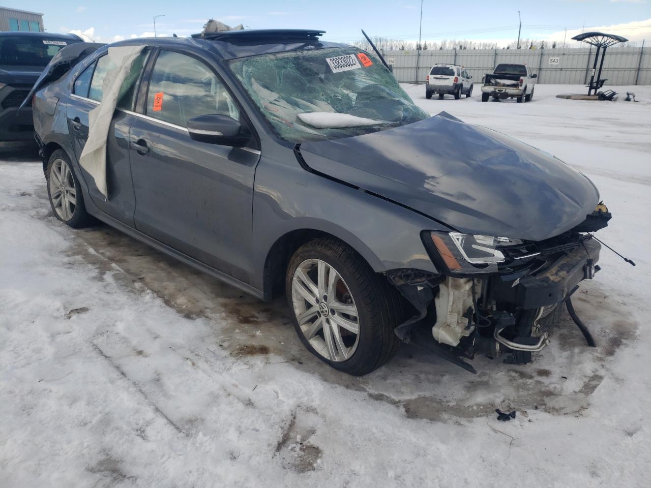 VOLKSWAGEN JETTA SEL 2015 with VIN 3VWL07AJ2FM338774 - Photo from auction