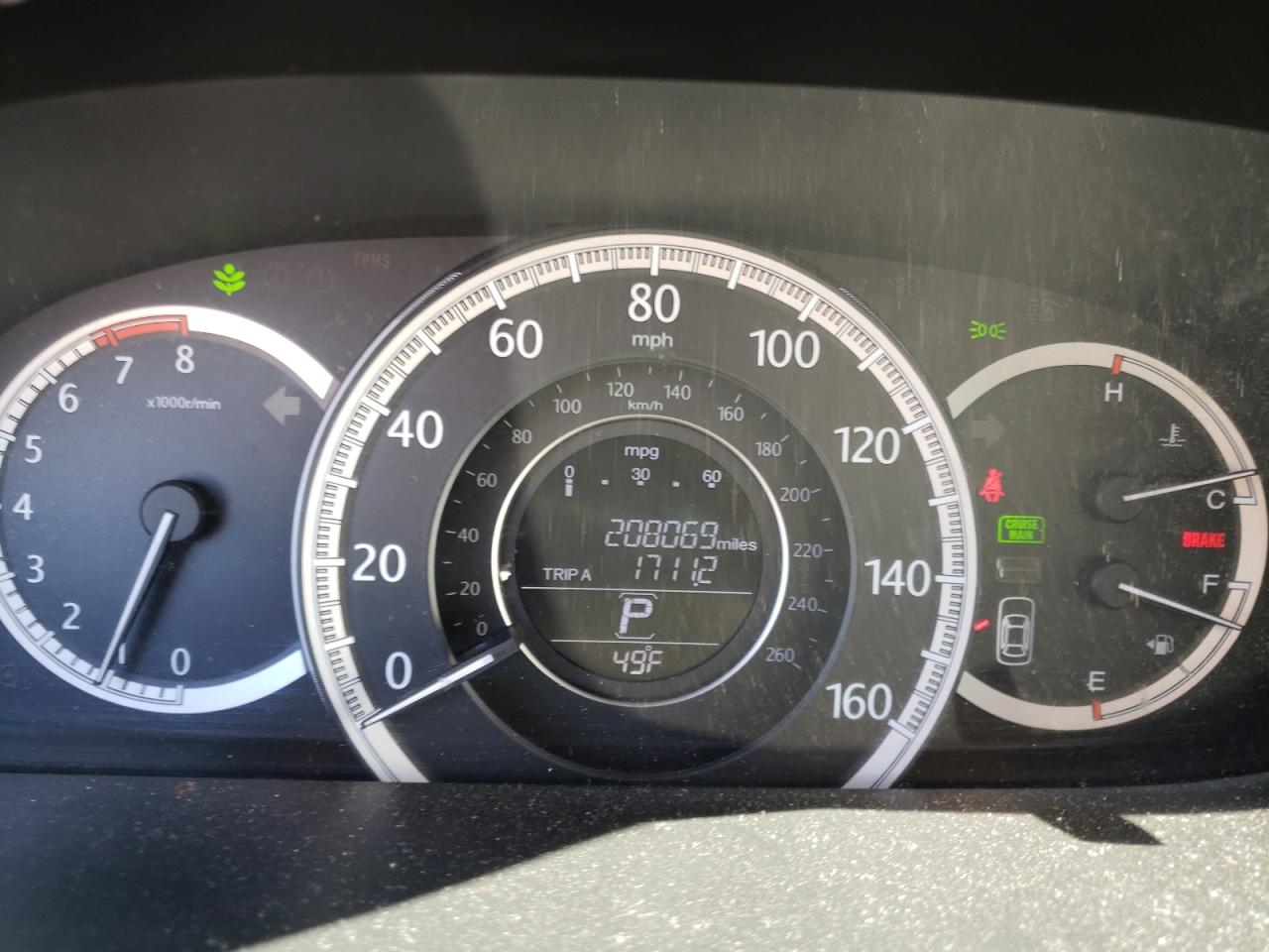 Photo 8 from auction – 2013 HONDA ACCORD EX with VIN 1HGCR2F79DA082444