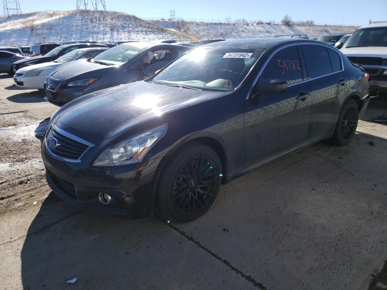 Photo 2 from auction – 2012 INFINITI G37 with VIN JN1CV6AR9CM676039