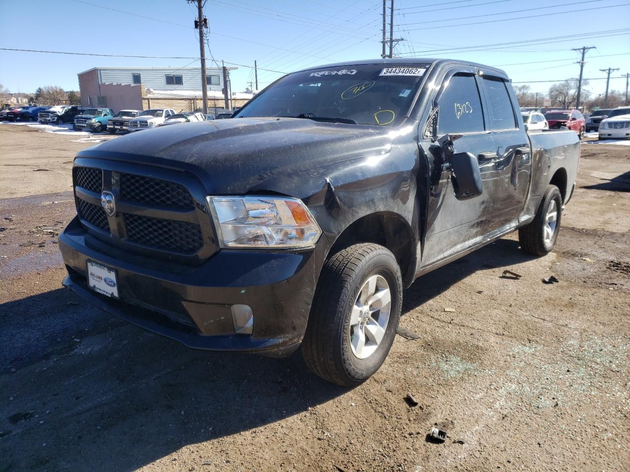 Photo 2 from auction – 2016 RAM 1500 ST with VIN 1C6RR7FT7GS294946