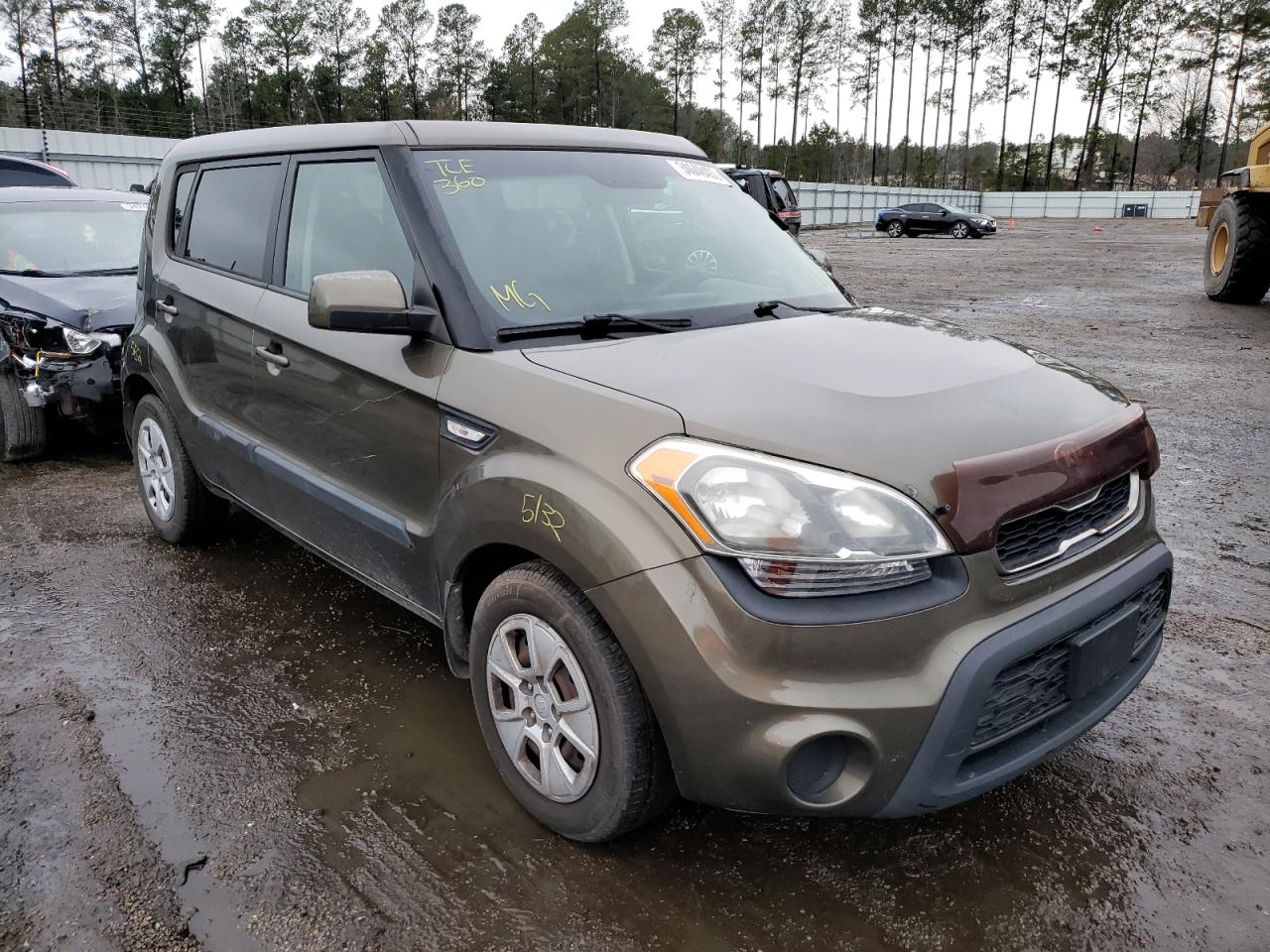 KIA SOUL 2013 with VIN KNDJT2A58D7491366 - Photo from auction