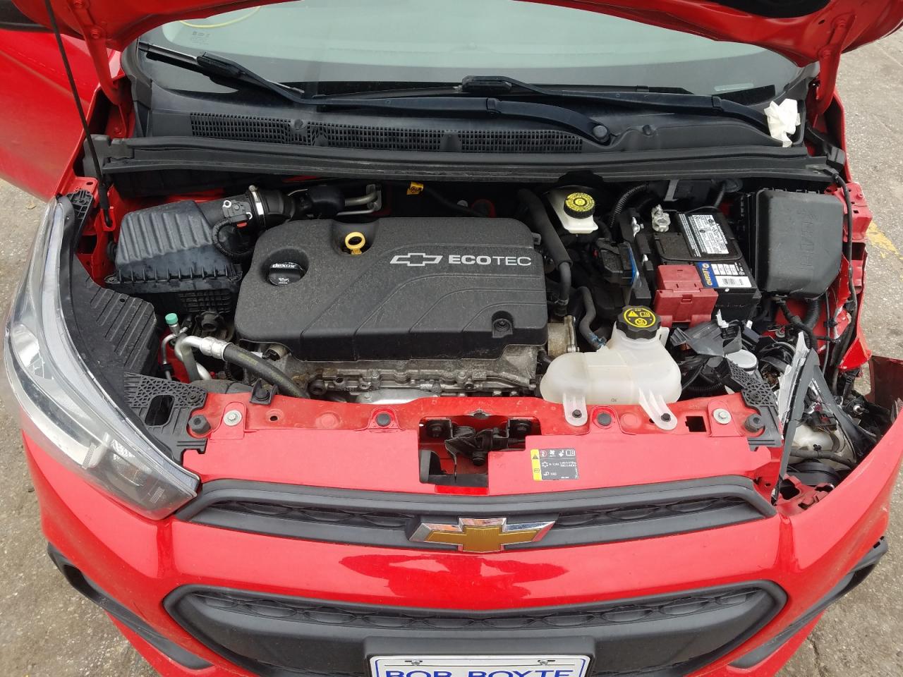 Photo 7 from auction – 2016 CHEVROLET SPARK LS with VIN KL8CB6SAXGC618931