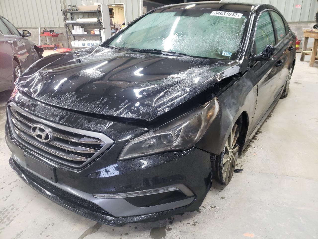 Photo 2 from auction – 2017 HYUNDAI SONATA SPO with VIN 5NPE34AF2HH547423