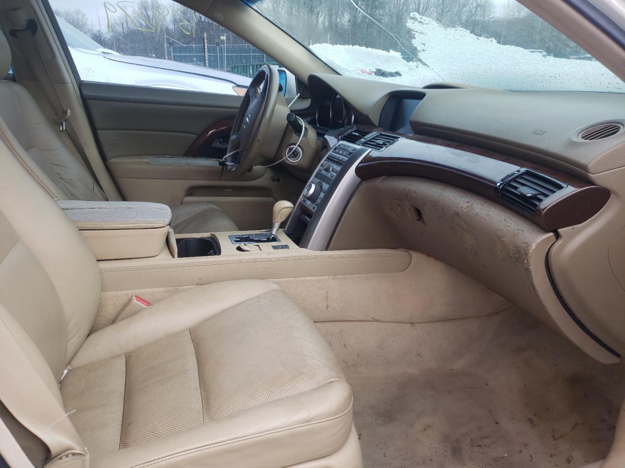 Photo 5 from auction – 2005 ACURA RL with VIN JH4KB16575C000299