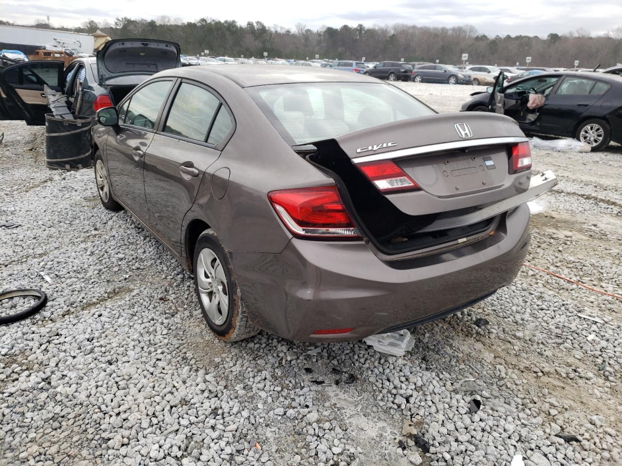 Photo 3 from auction – 2013 HONDA CIVIC LX with VIN 2HGFB2F55DH556228