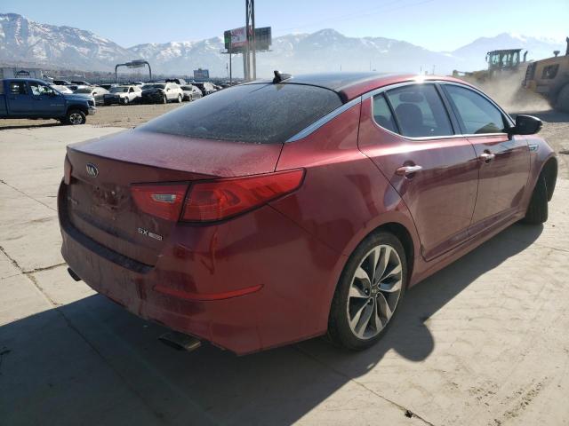 Photo 4 from auction – 2014 KIA OPTIMA SX with VIN 5XXGR4A64EG347254