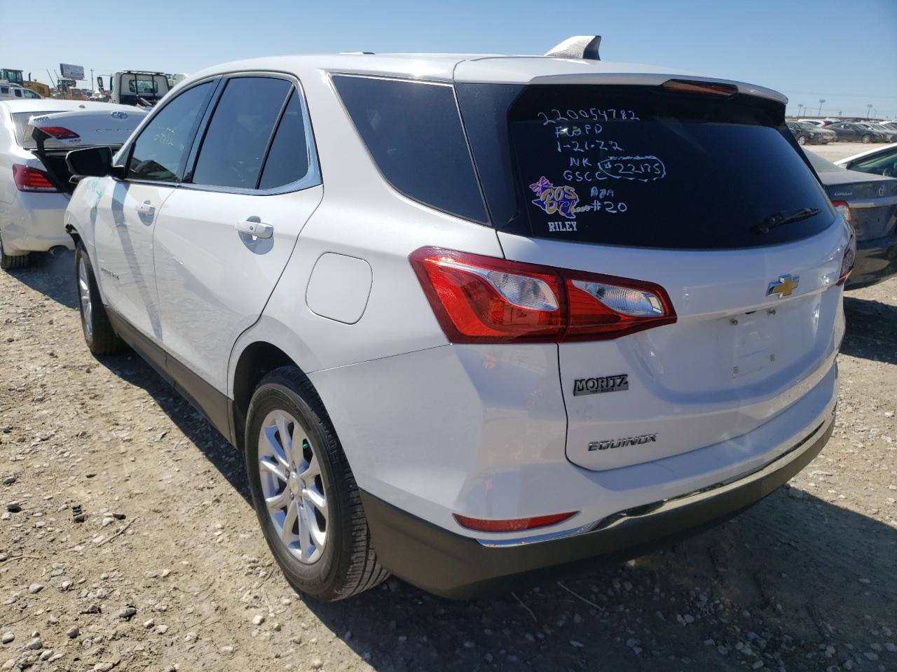 Photo 3 from auction – 2018 CHEVROLET EQUINOX LT with VIN 3GNAXJEV2JL411471