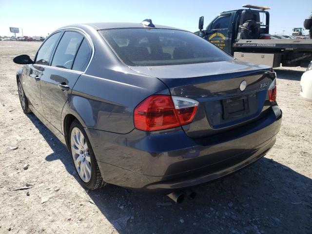 Photo 3 from auction – 2006 BMW 330 I with VIN WBAVB33516PS12508