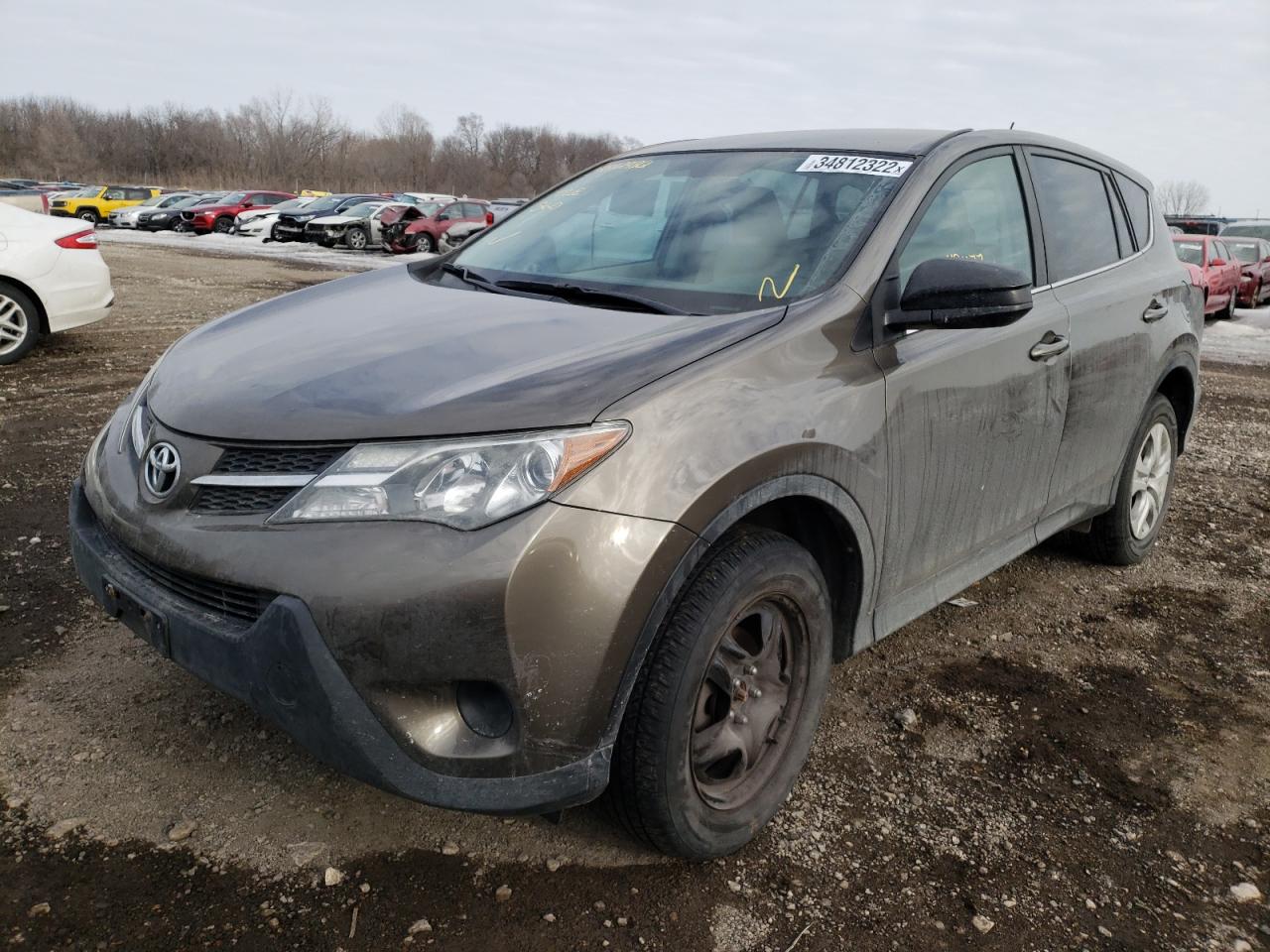 Photo 2 from auction – 2013 TOYOTA RAV4 LE with VIN 2T3BFREV2DW044194