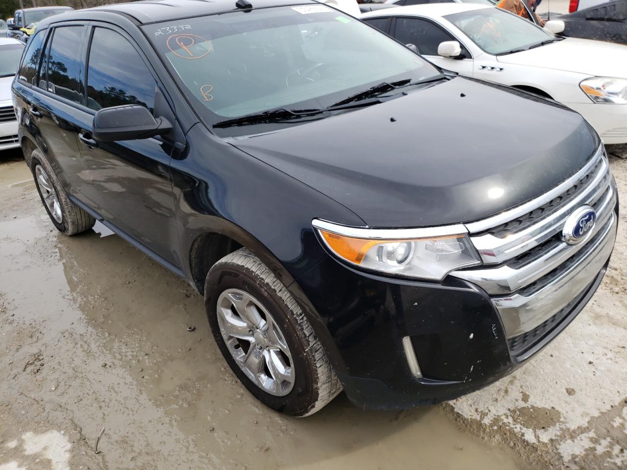 FORD EDGE SEL 2014 with VIN 2FMDK4JC2EBB19648 - Photo from auction