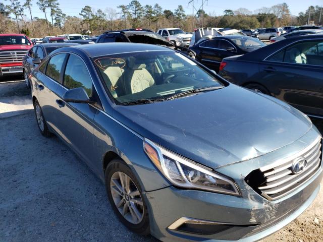 HYUNDAI SONATA SE 2015 with VIN 5NPE24AF9FH098628 - Photo from auction