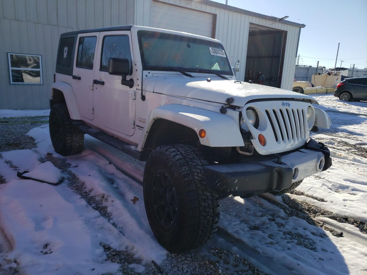JEEP WRANGLER U 2013 with VIN 1C4BJWEG5DL655581 - Photo from auction