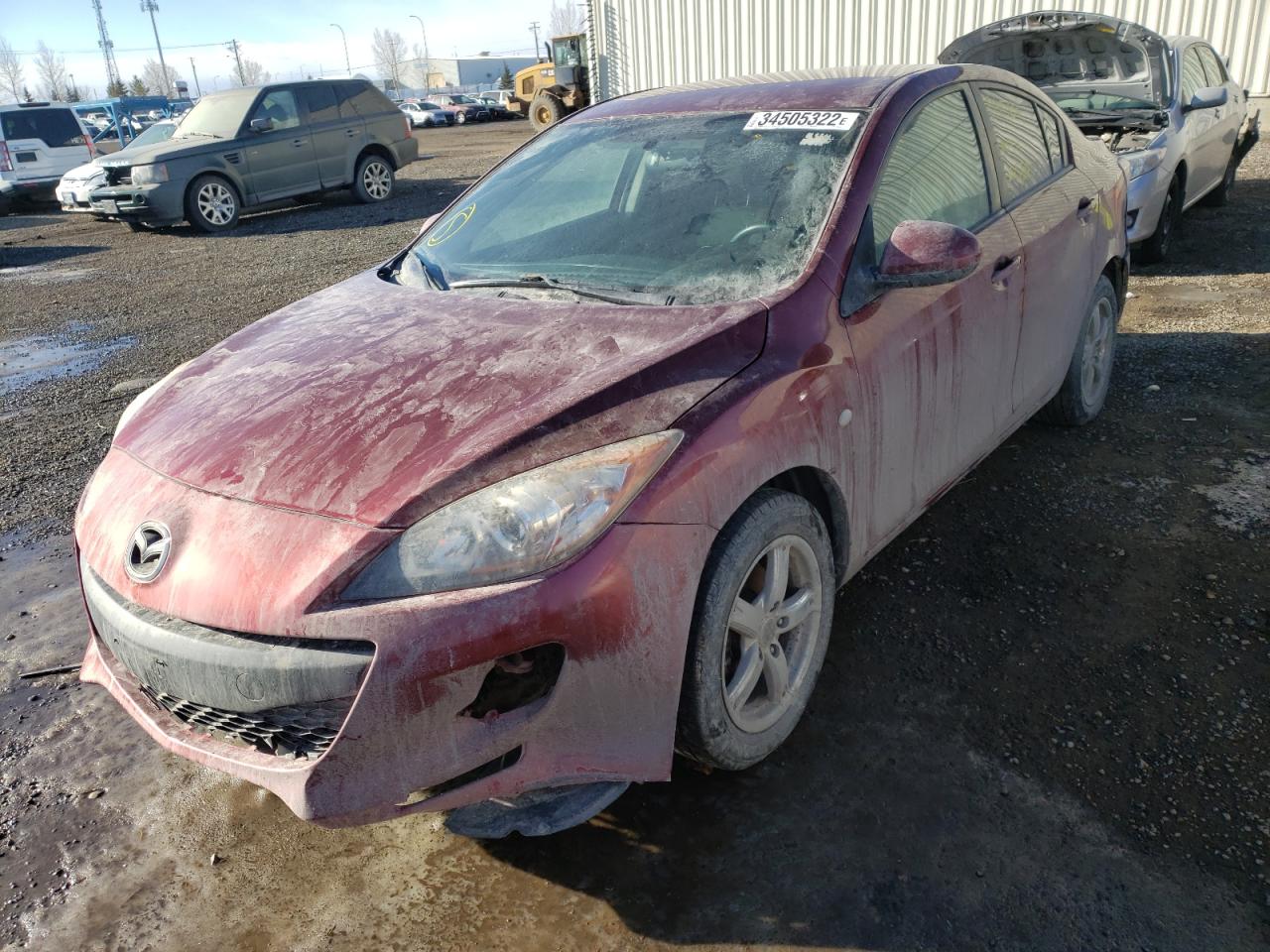 Photo 2 from auction – 2010 MAZDA 3 I with VIN JM1BL1SFXA1235010
