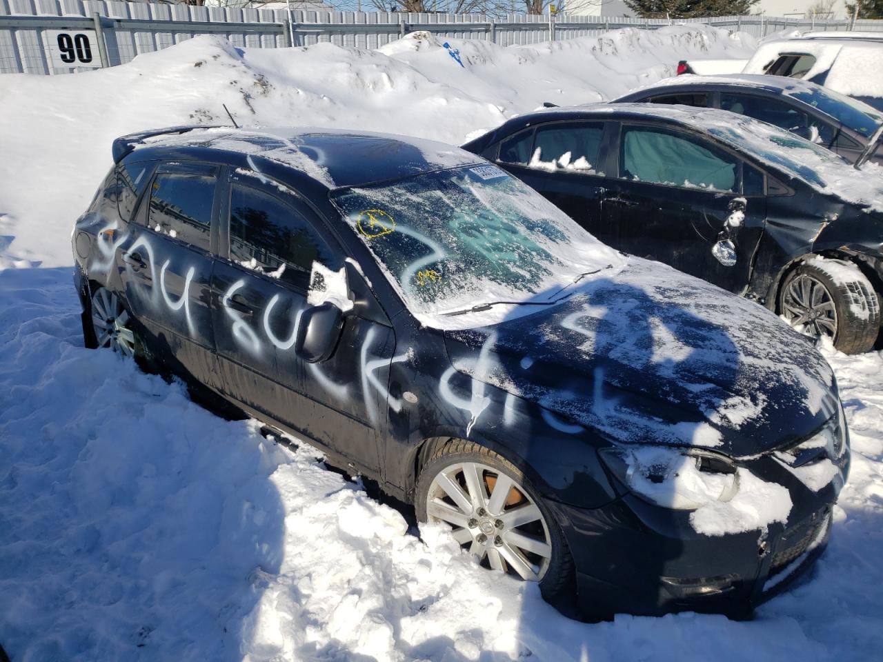 Photo 9 from auction – 2008 MAZDA SPEED 3 with VIN JM1BK34L881804030