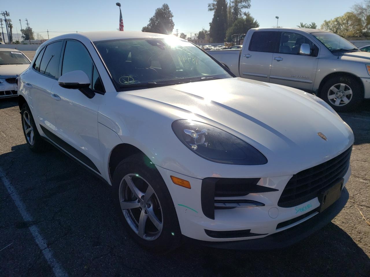 PORSCHE MACAN 2020 with VIN WP1AA2A5XLLB10210 - Photo from auction